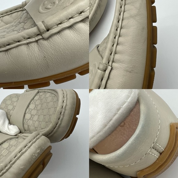Authentic Gucci Guccissima ivory loafers - Picture 14 of 15